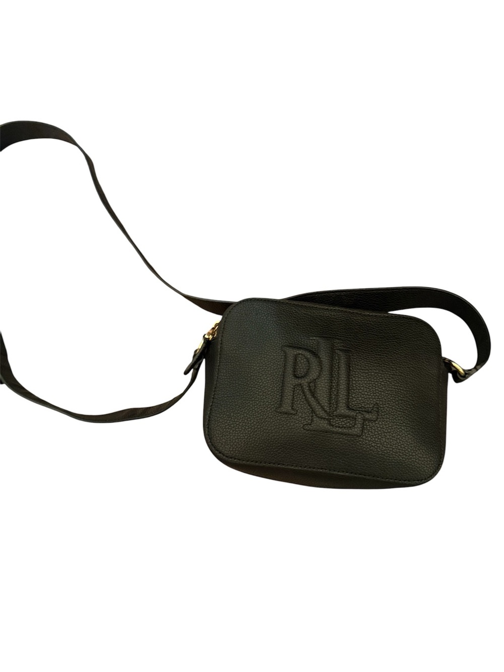 Ralph Lauren Black Hayes Crossbody Bag
